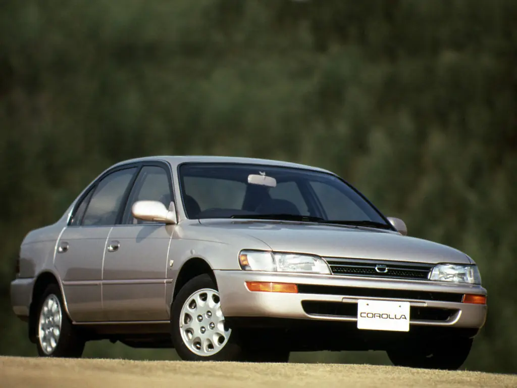 Toyota Corolla (AE100, AE101, AE104, EE101, CE100, CE104) 7 поколение, седан (06.1991 - 04.1993)